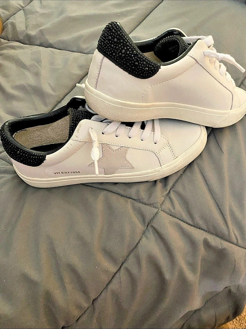 Golden Goose Women's Star Sneakers in White & Black